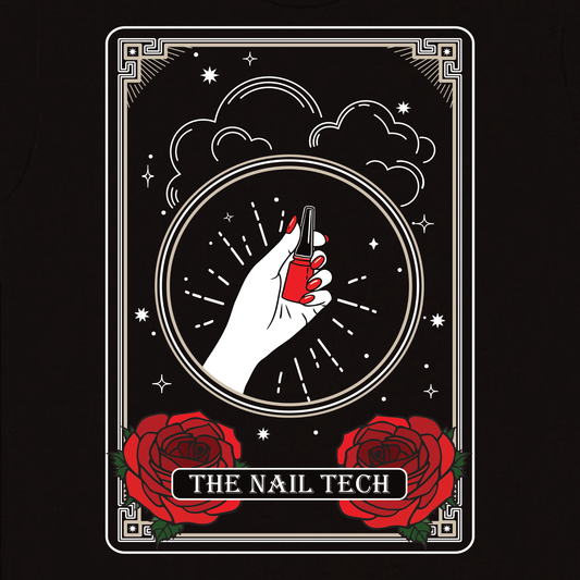The Nail Tech Tarot Card T-Shirt