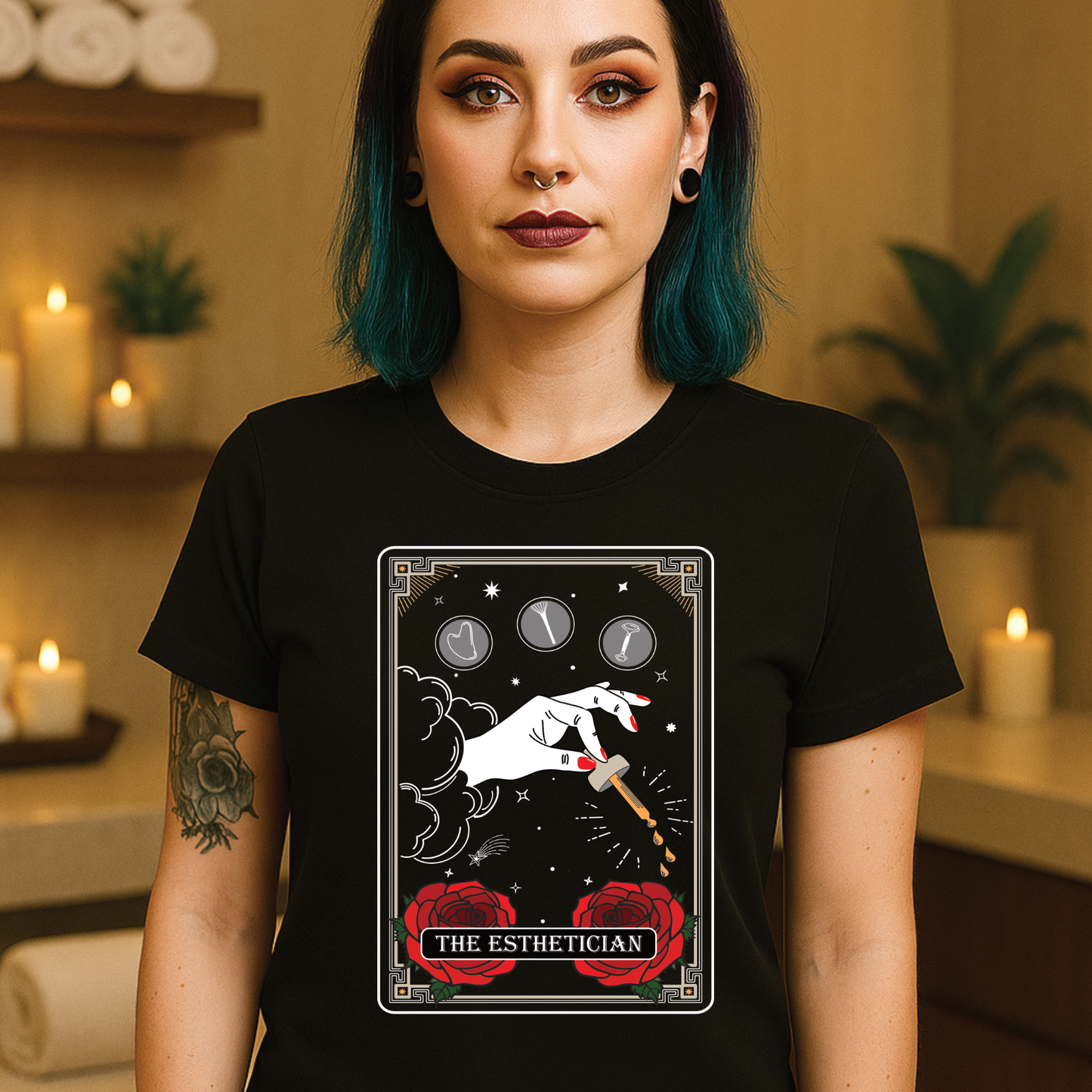 The Esthetician Tarot Card T-Shirt