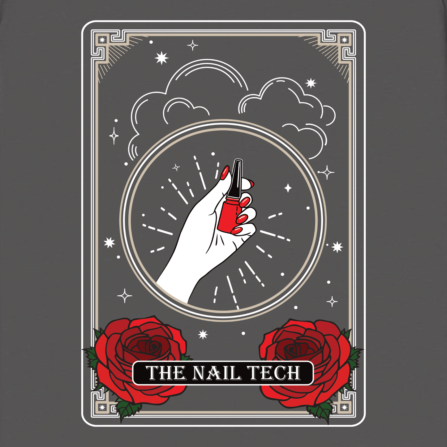 The Nail Tech Tarot Card T-Shirt