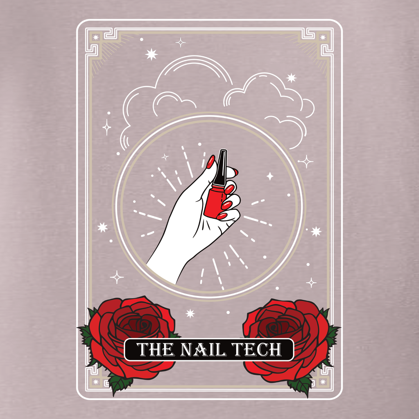 The Nail Tech Tarot Card T-Shirt