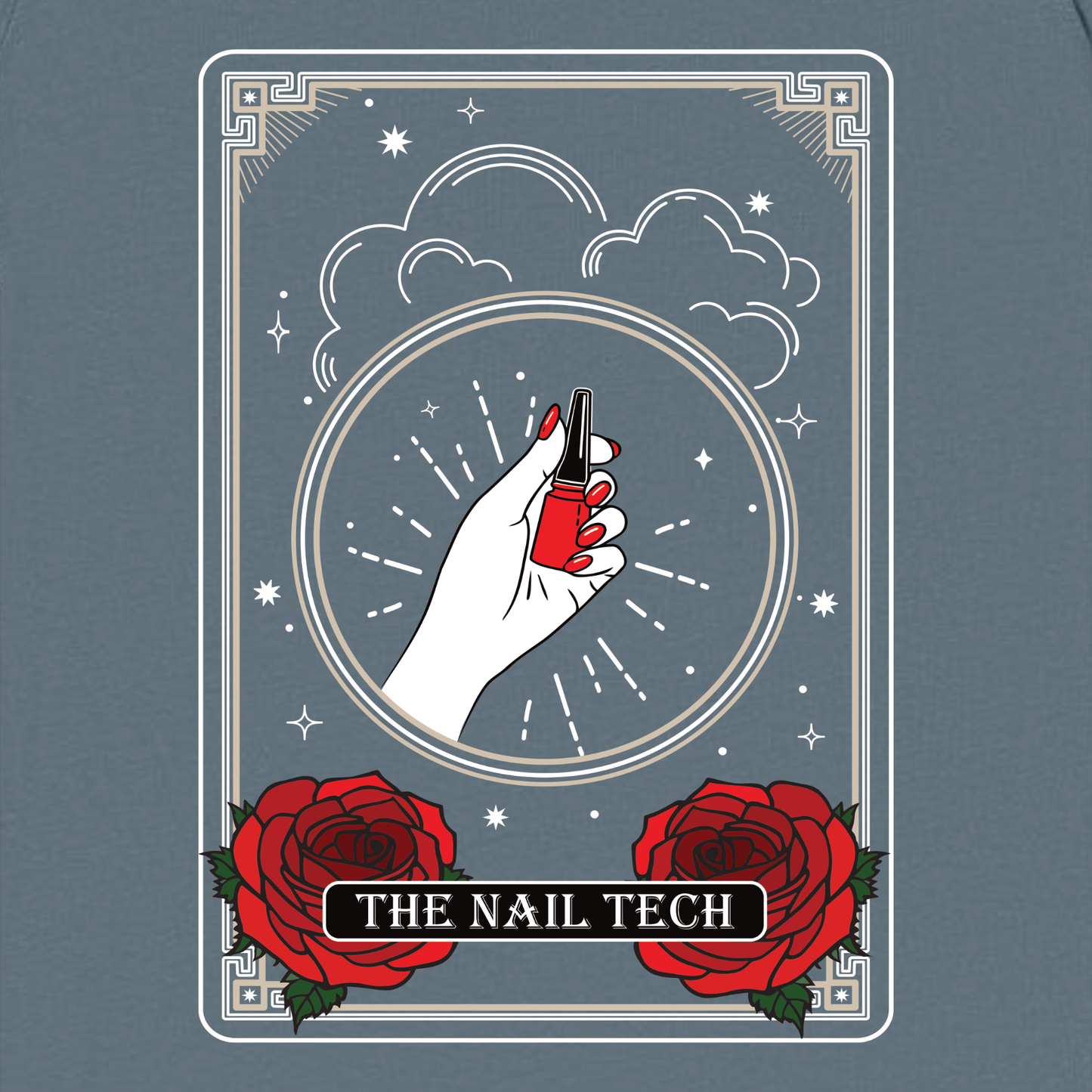 The Nail Tech Tarot Card T-Shirt